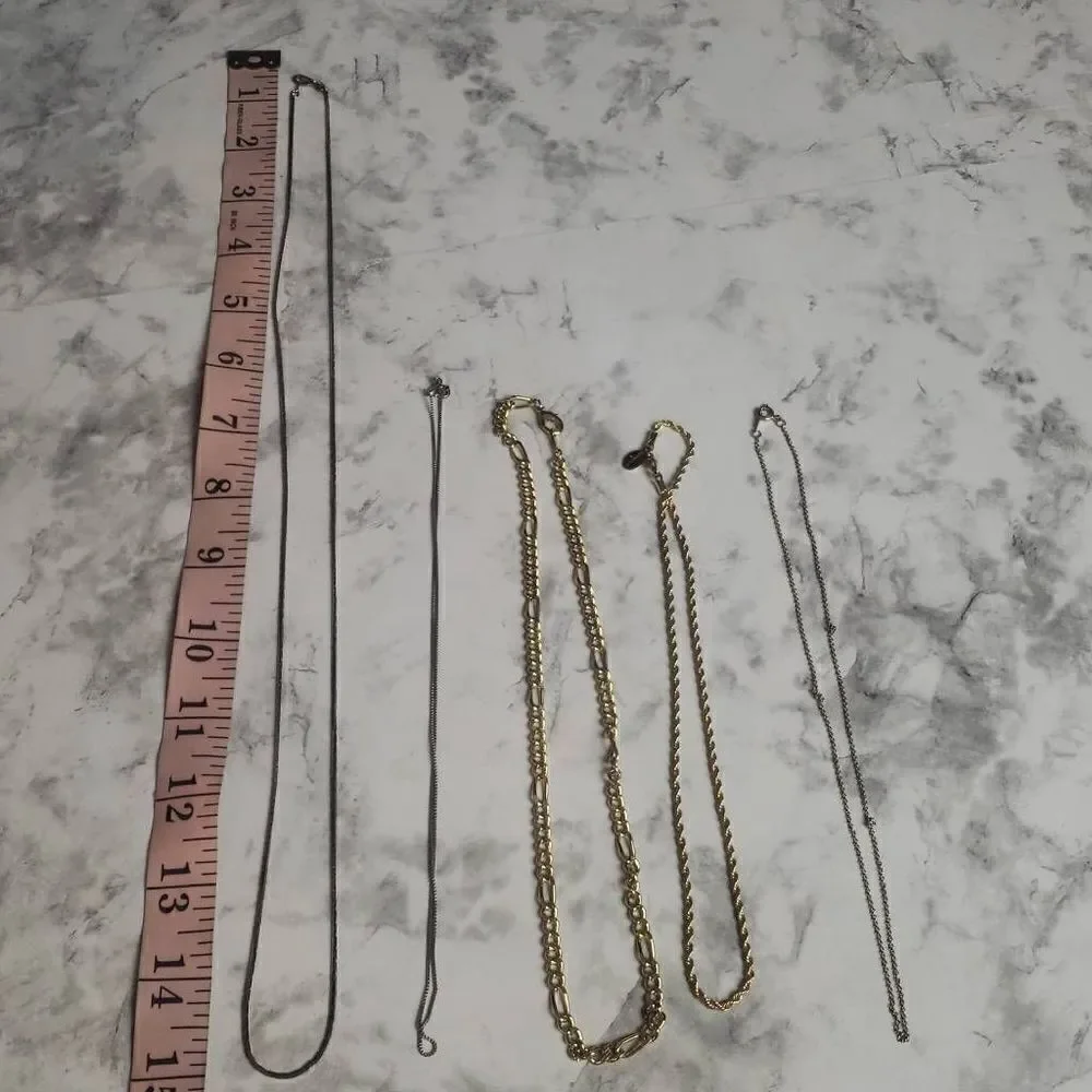 ‎Vintage Necklace Chains Bundle